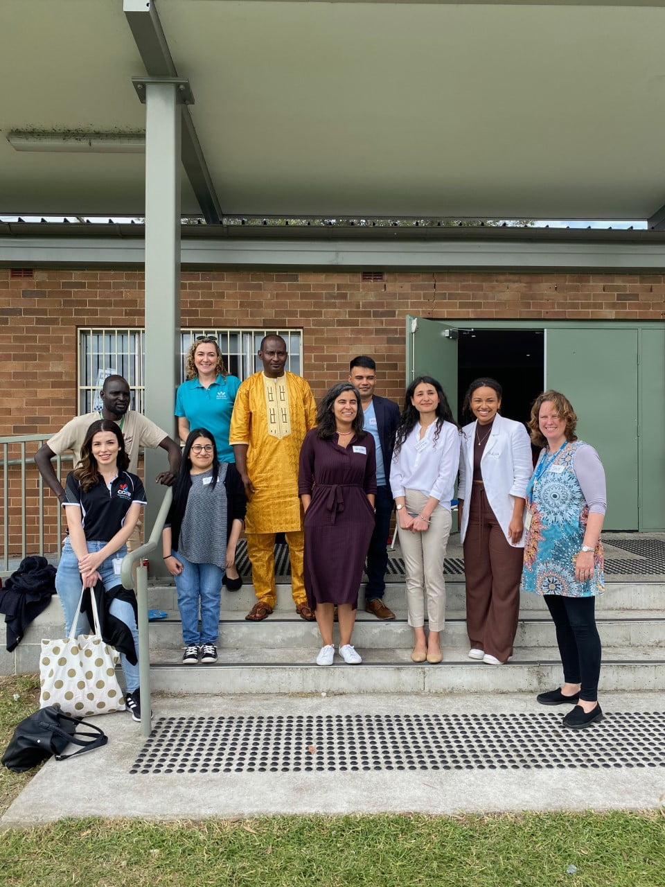 Image of NSP workers gathered together