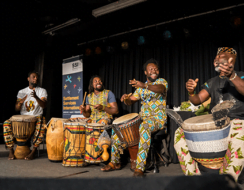 Lucky African Dance performing at SSI's AGM.
