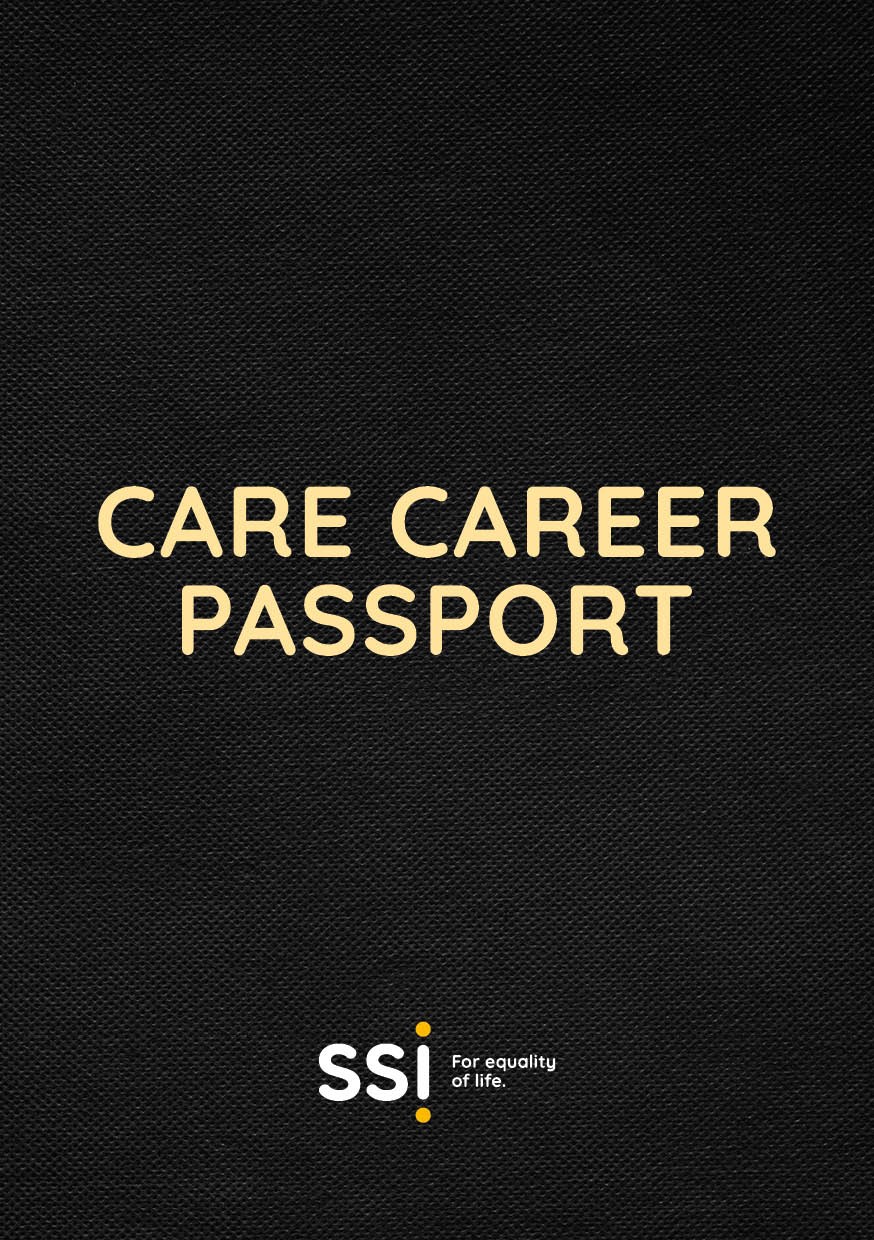 Care Career Passport cover