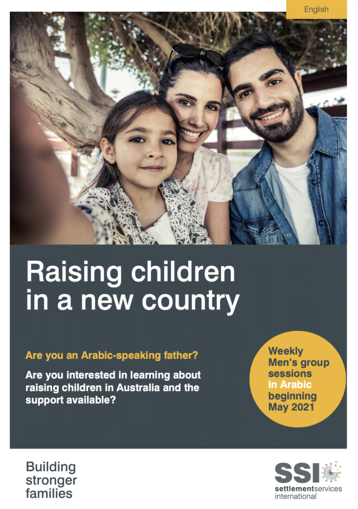 Raising children in a new country - Men