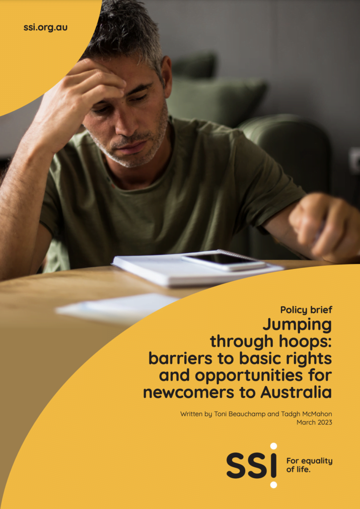 Jumping through hoops Basic rights and opportunities for newcomers to Australia