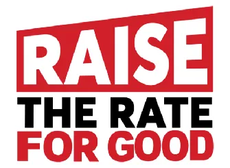 Raise the rate for good