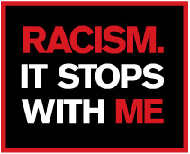 Racism stops logo