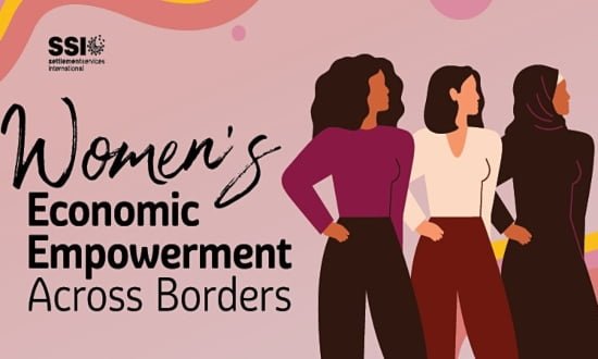 Womens economic empowerment across borders flyer