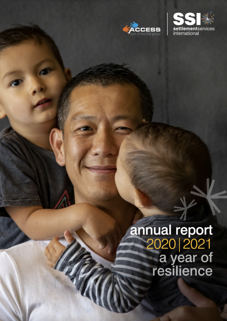 Cover image of the SSI Annual Report 2020-2021