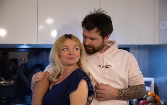 Ukrainian refugee Yurii Chuchenko and his heavily pregnant wife Inna arrived in Australia from Thailand after Russia invaded their homeland earlier this year.