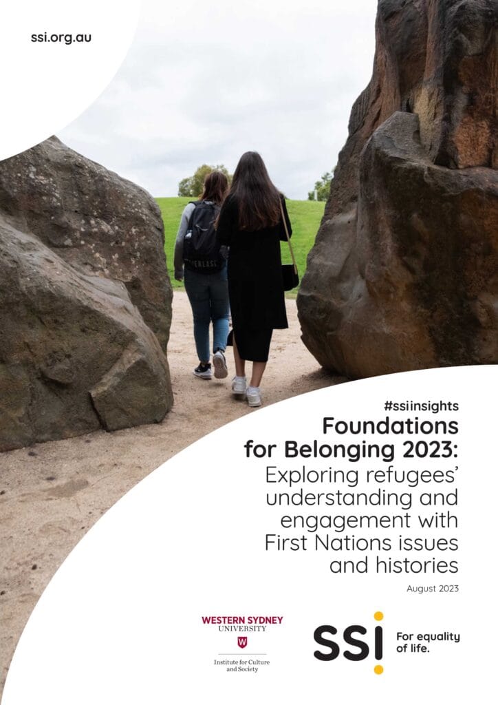 Foundations doe Belonging 2023 report cover