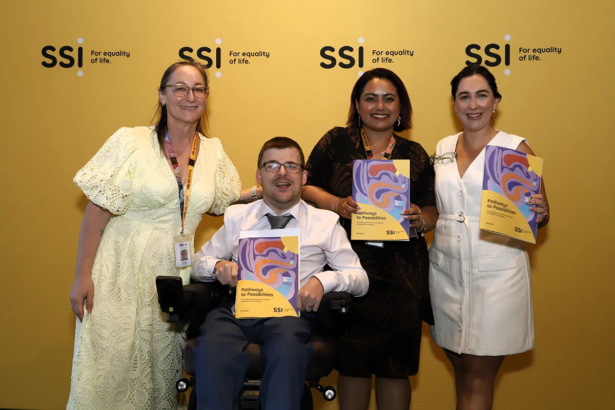 From left to right: Michelle Cullen, Scott Taylor, Shreetaj Pandey, Nicole Smith
