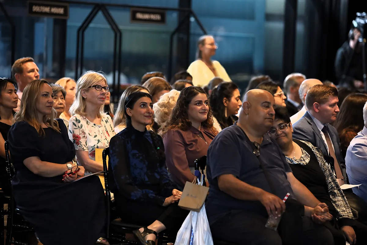 Attendees at the Pathways to Possibilities launch event