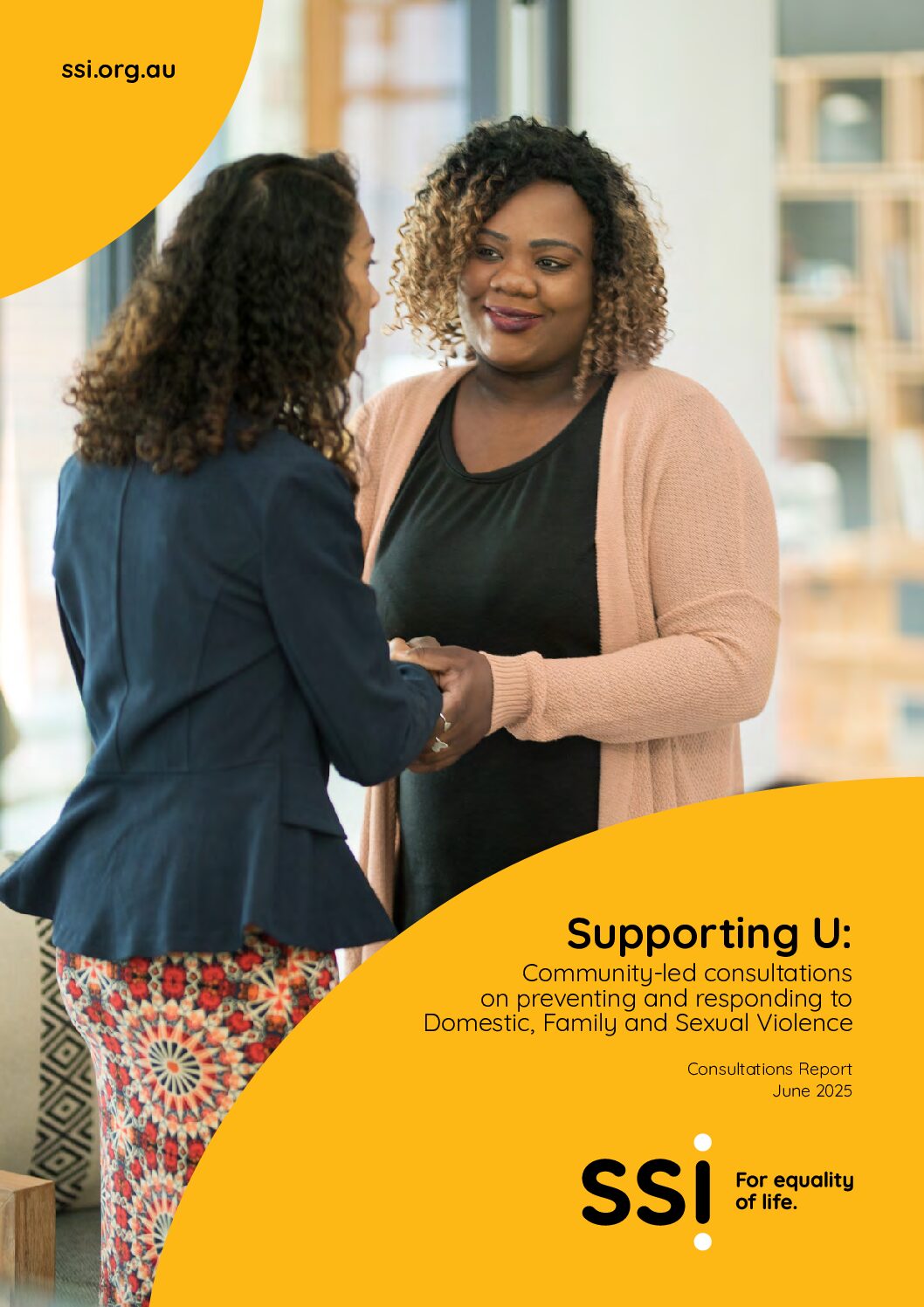 Supporting U: Community-led consultations on preventing and responding to Domestic, Family and Sexual Violence
