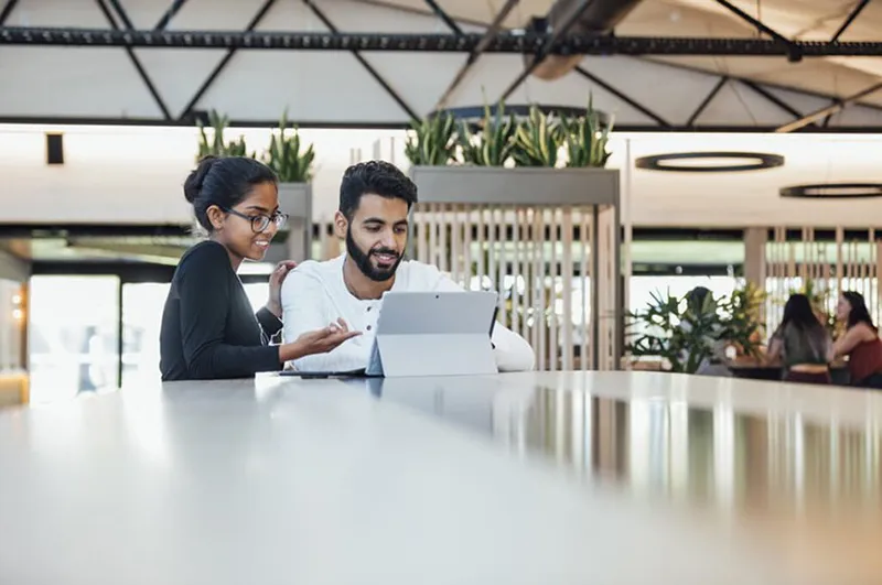Training being conducted by a participant