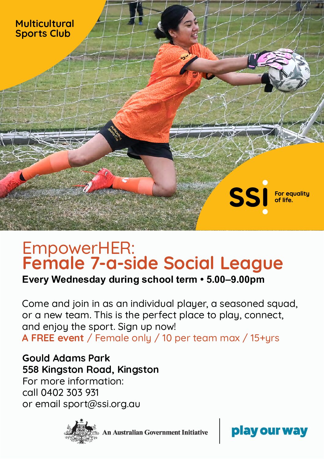 MSC - 7AS Female Social Football