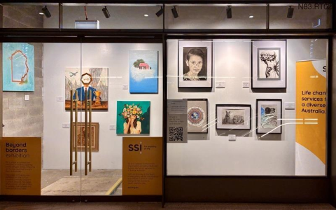 SSI Creative Compass Beyond Borders exhibition with 1Elizabeth