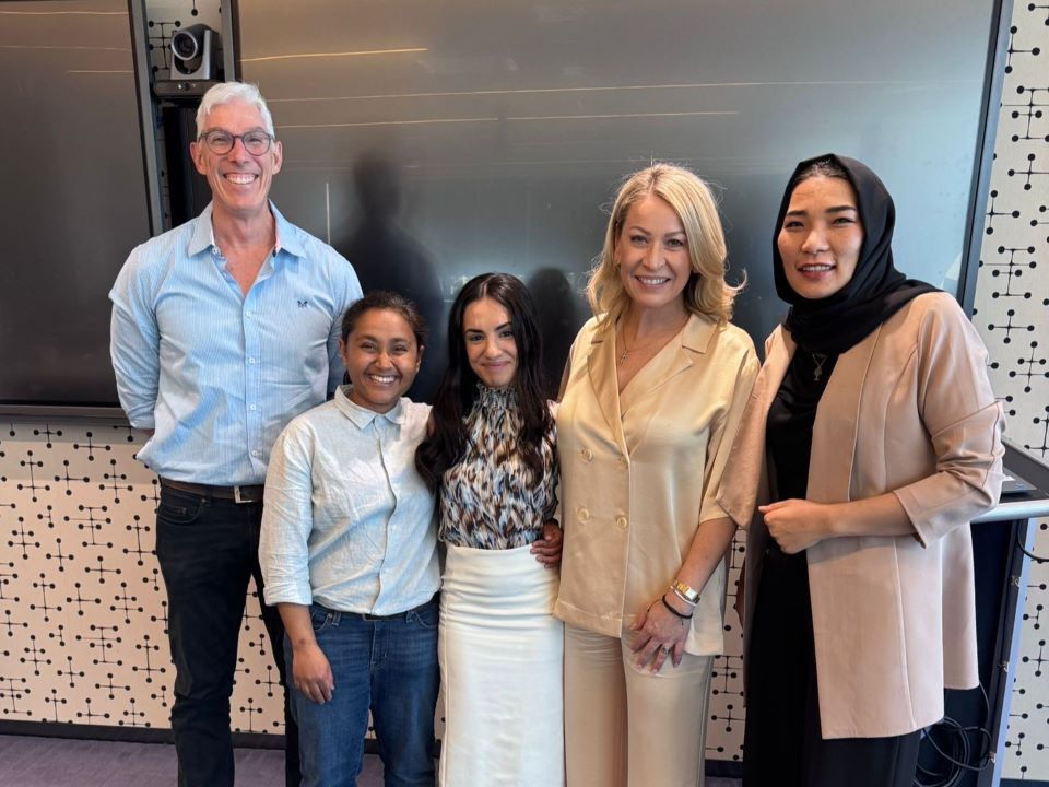 Photo of SSI International Speaker Series panel speakers