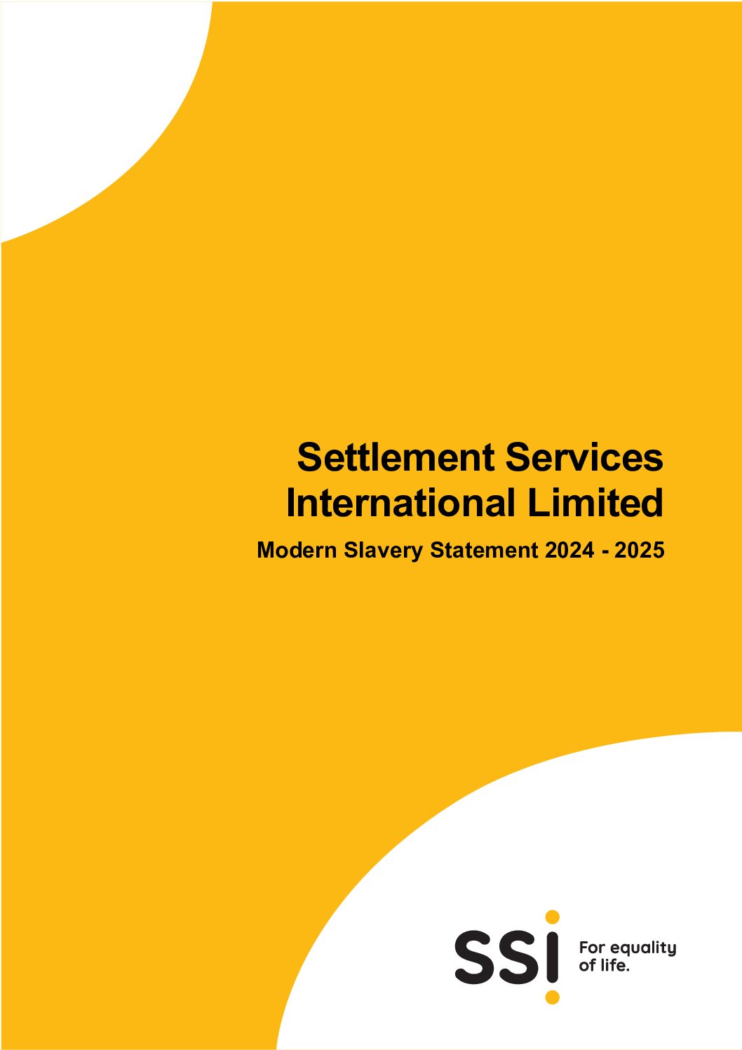 Modern Slavery Statement 2024–2025