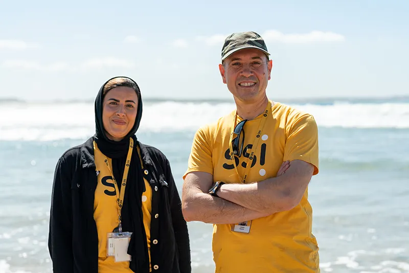 Joseph and Fatima from Welcomed to Welcomer