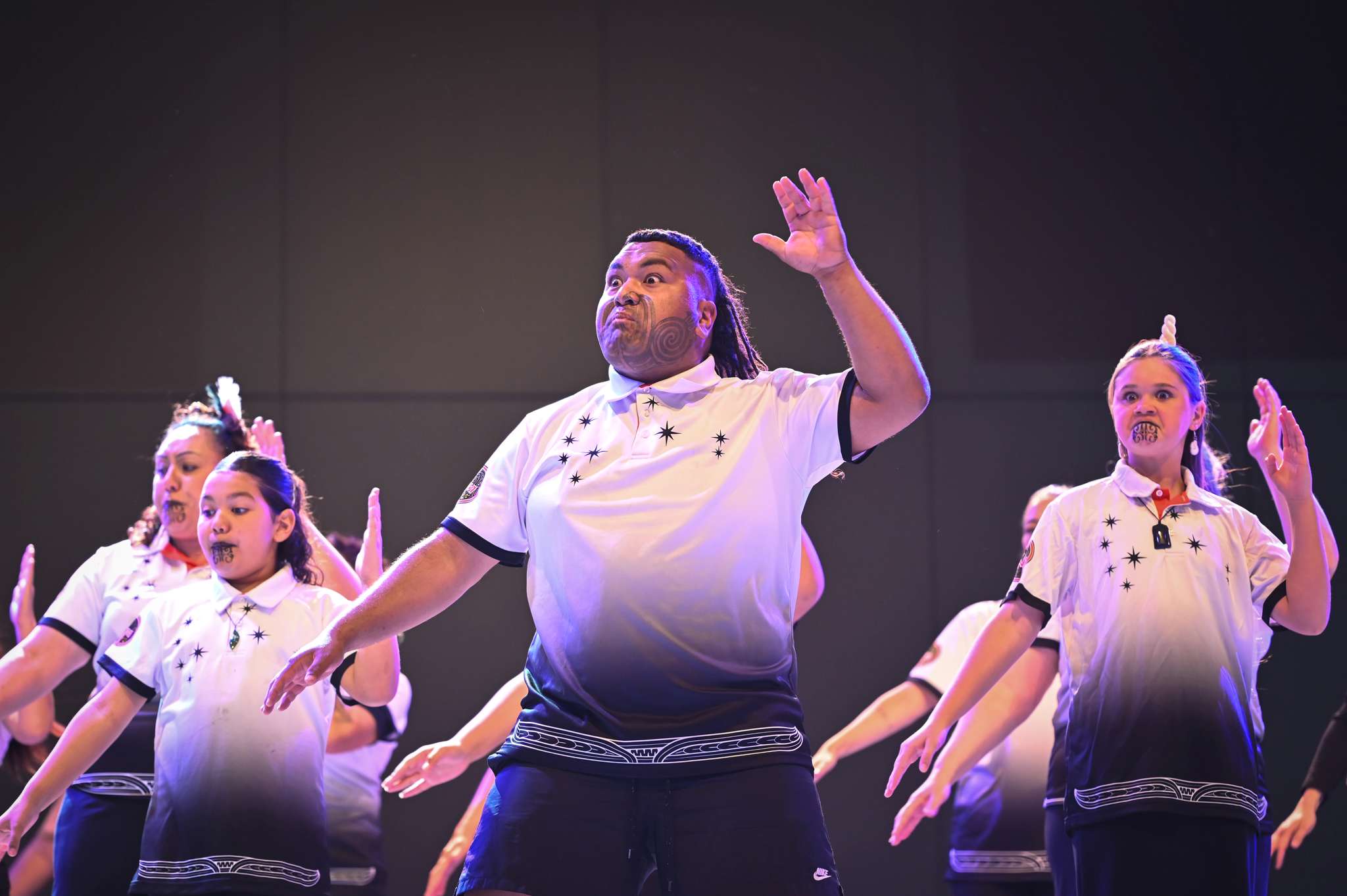 Performres are on stage at the 2025 World of Cultures Festival