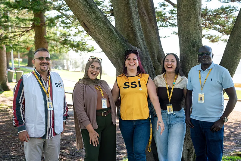 Group photo of the SSI Welcomers